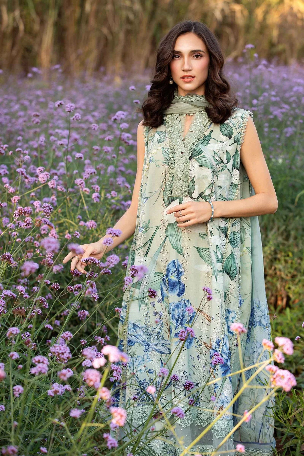 3 Piece Unstitched Lawn Suit | MPT-2502-B