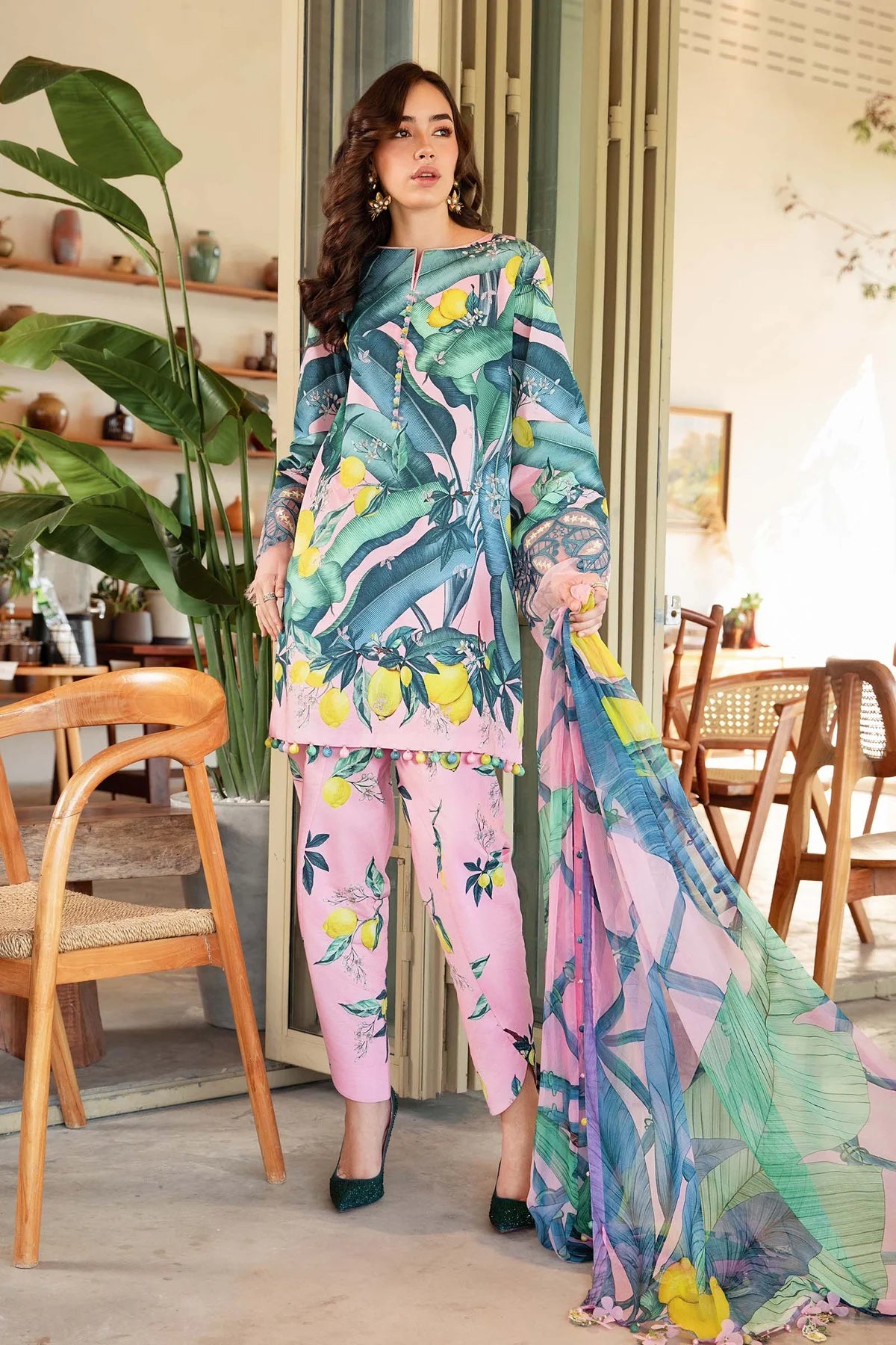 3 Piece Unstitched Lawn Suit | MPT-2503-B