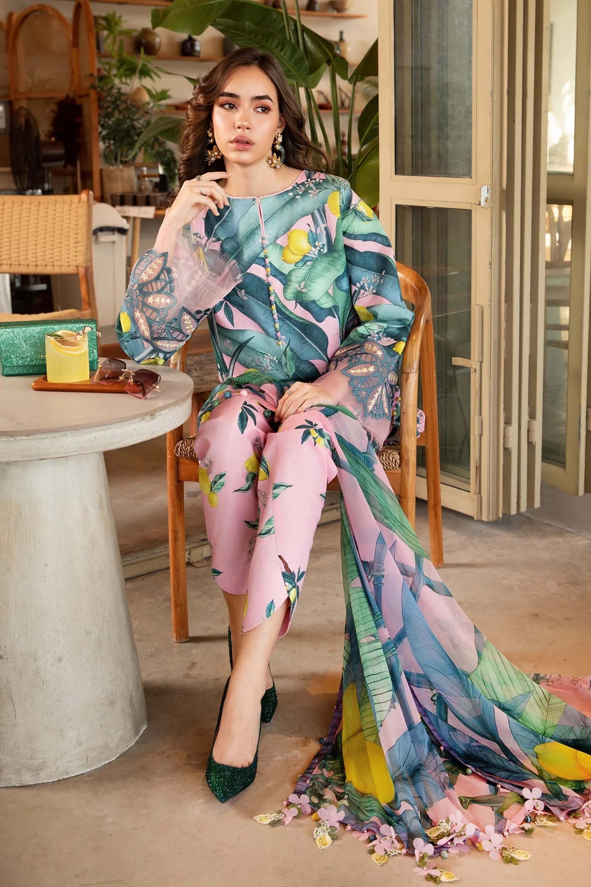 3 Piece Unstitched Lawn Suit | MPT-2503-B