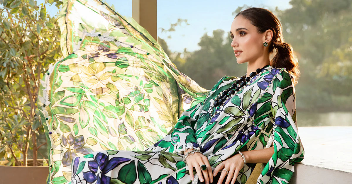 3 Piece Unstitched Lawn Suit | MPT-2505-A