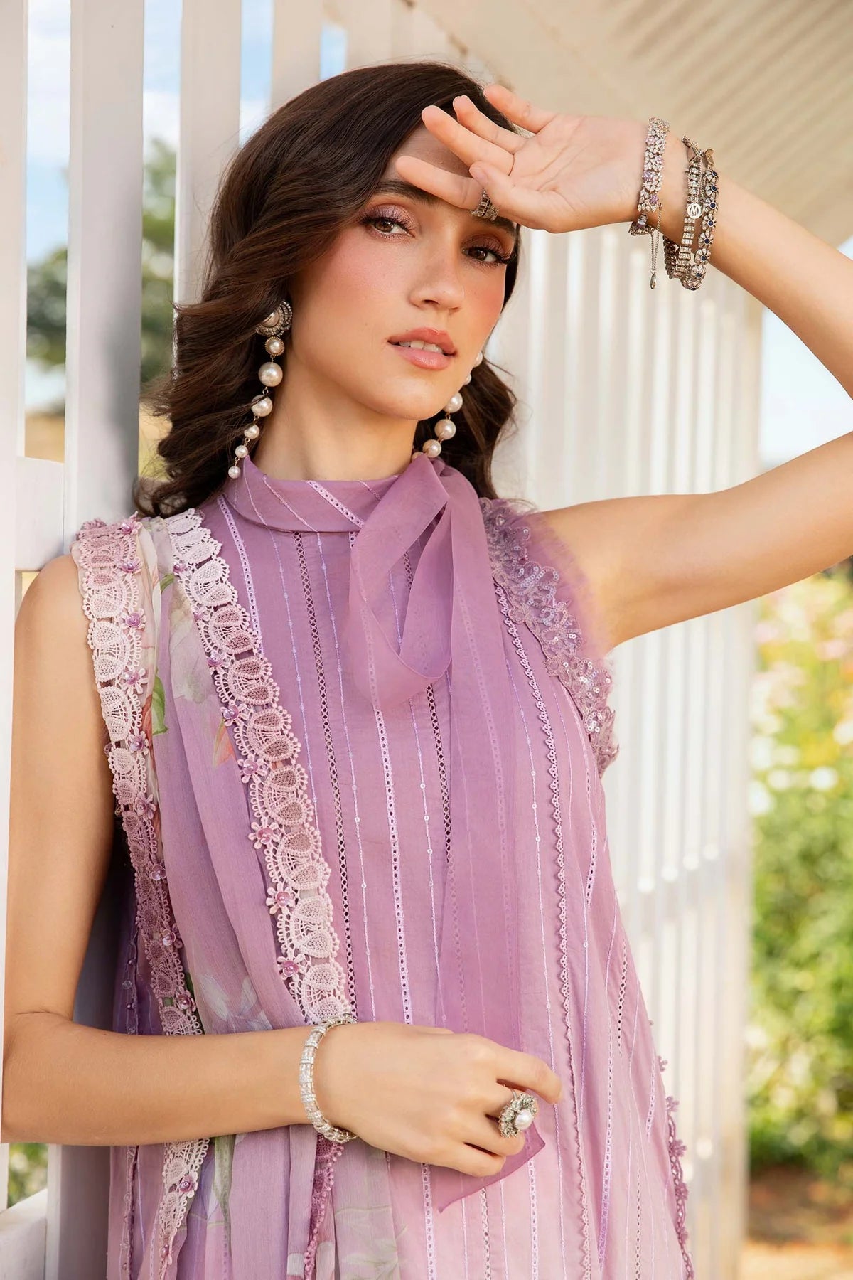 3 Piece Unstitched Lawn Suit | MPT-2506-B