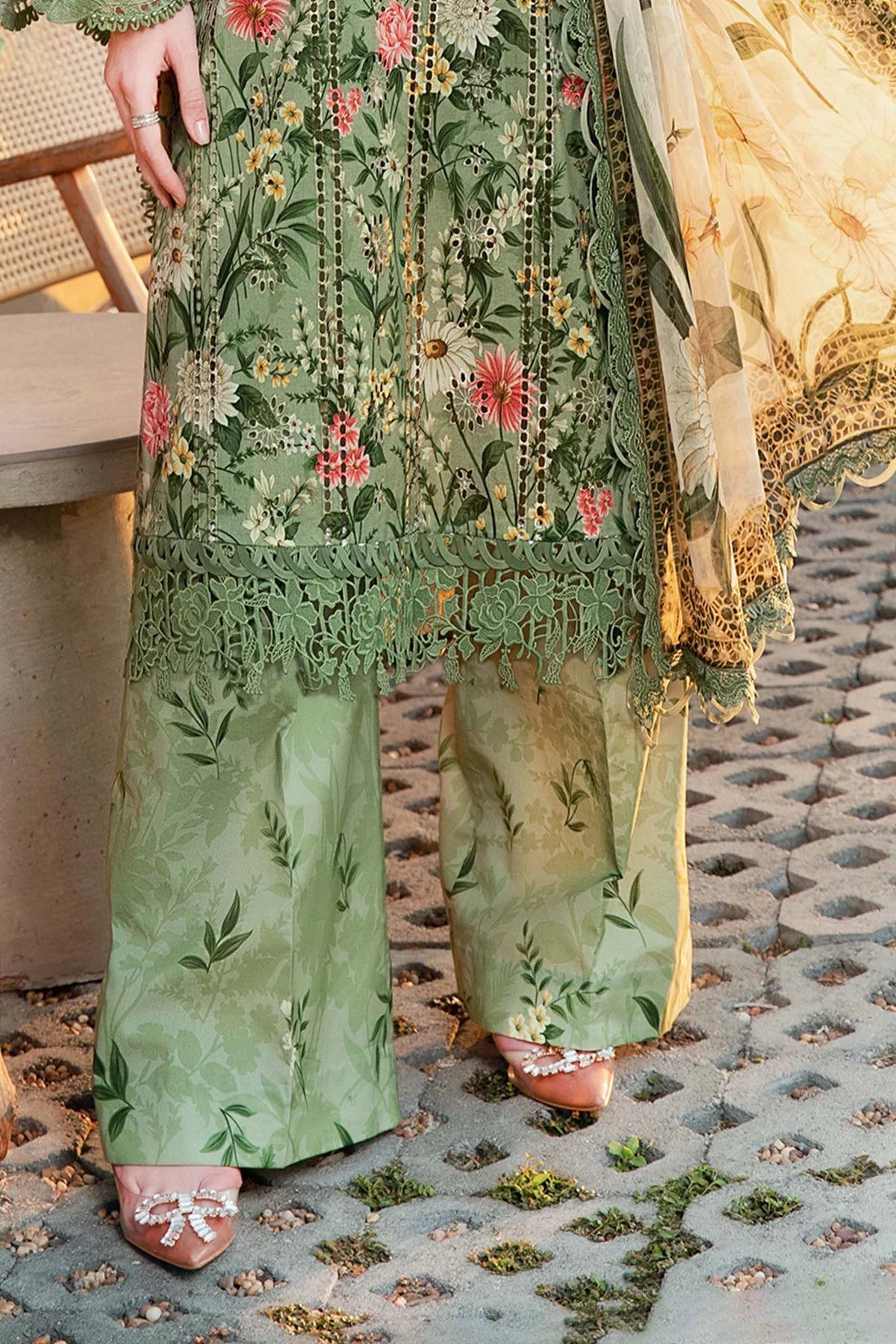 3 Piece Unstitched Lawn Suit | MPT-2508-B