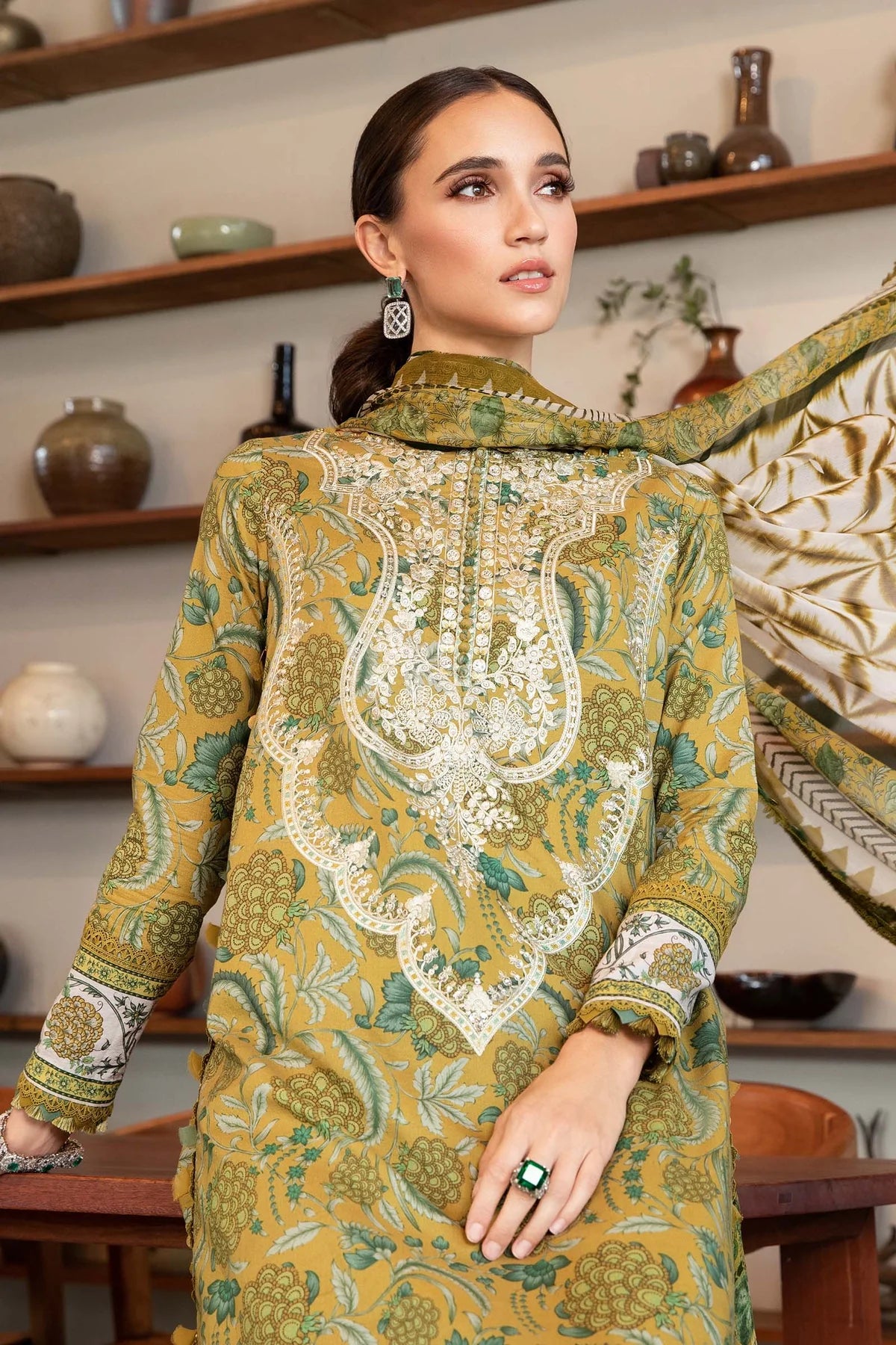 3 Piece Unstitched Lawn Suit | MPT-2513-B