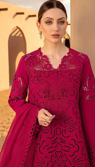 Rang Rasiya Lawn 3Piece Embroidered Suit - SBC