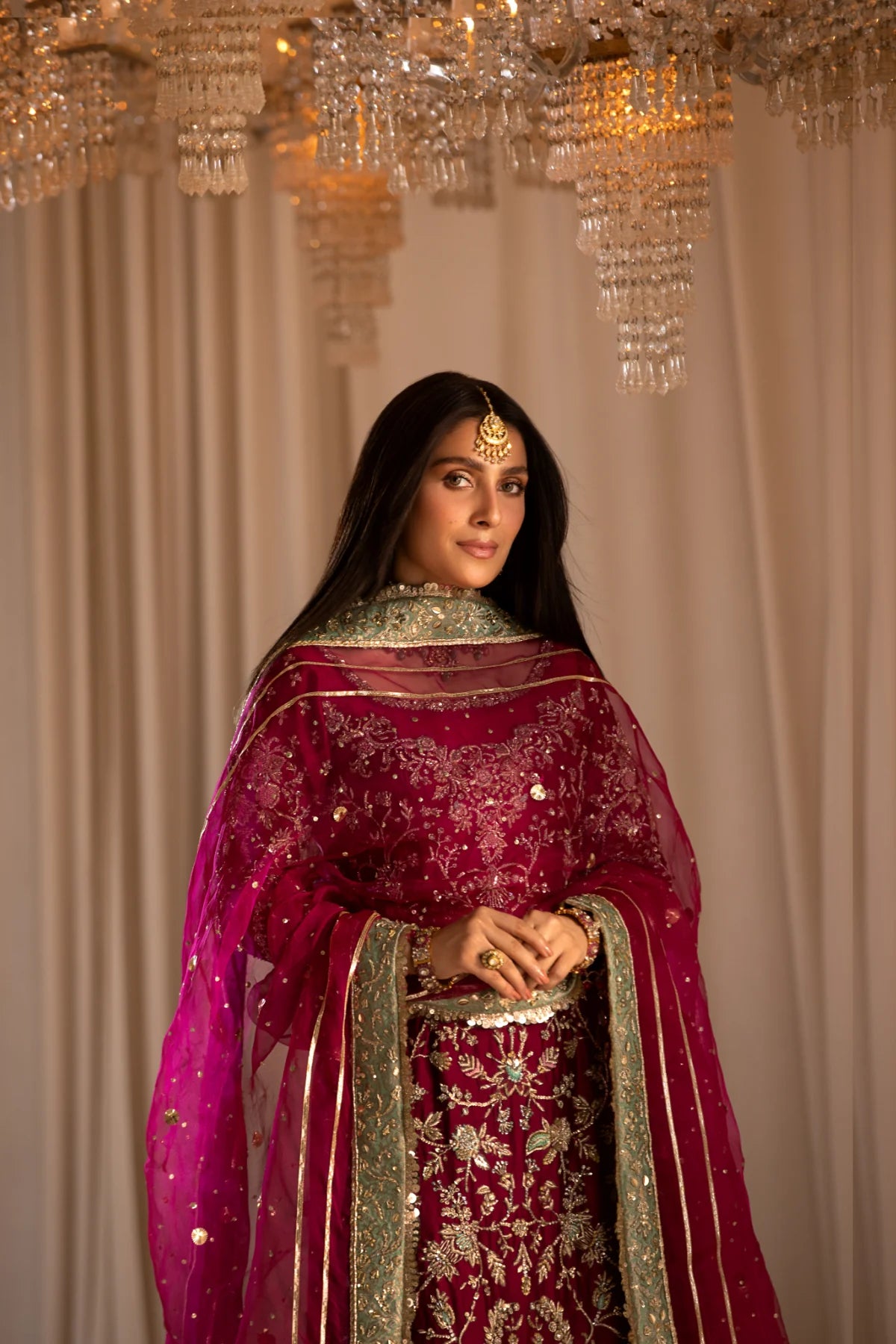 Tabyaa Unstitched Embellished Suit | Tabeer | SLC