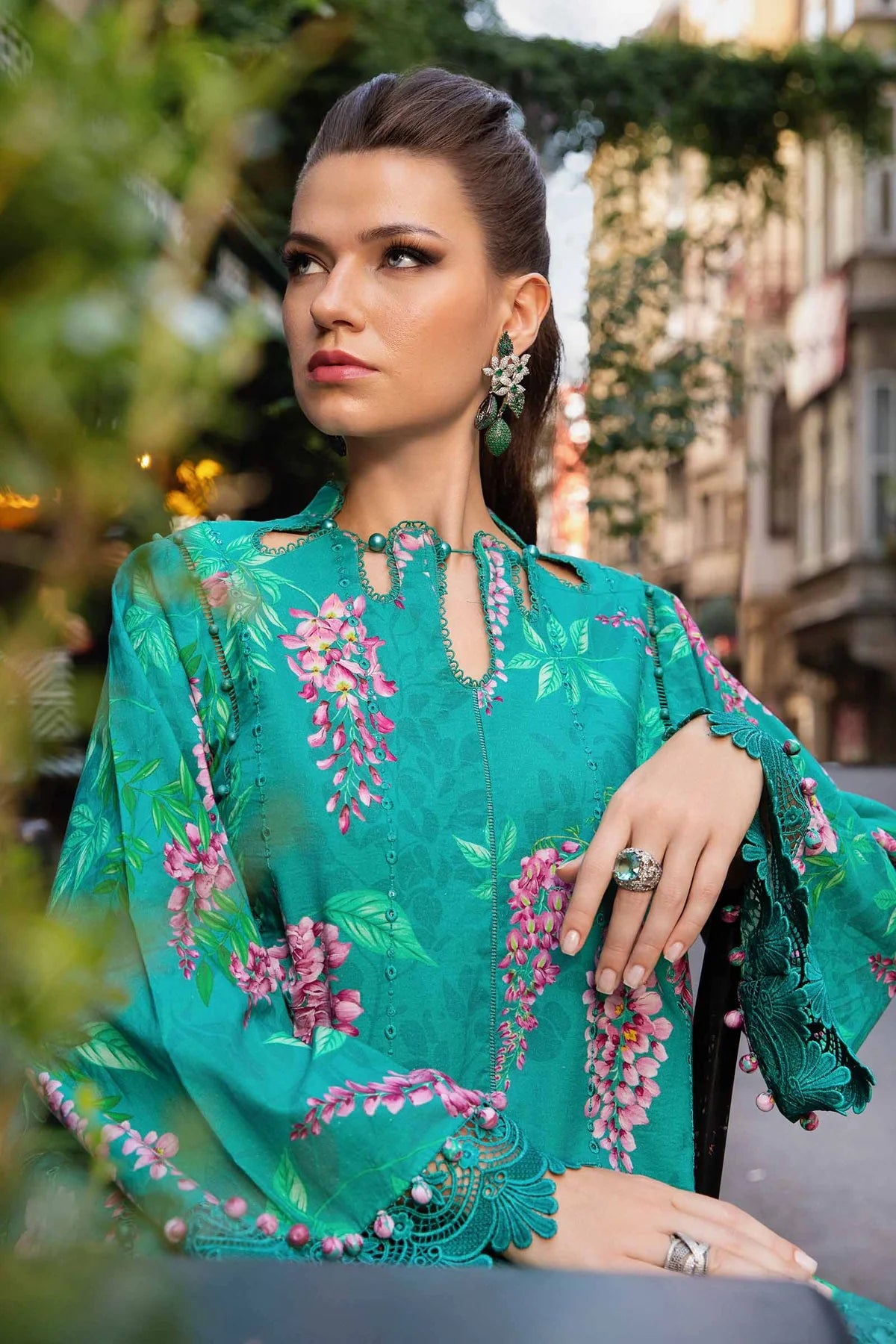 MARIA.B. 3 Piece Unstitched Suit | MPT-2301-A