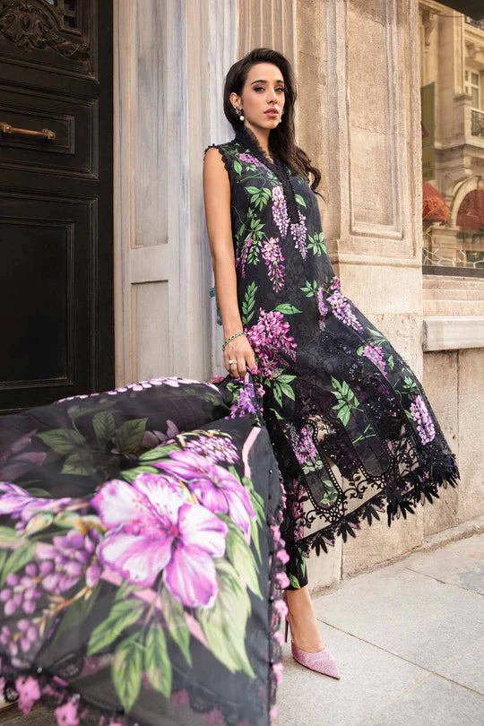 MARIA.B. 3 Piece Unstitched Suit | MPT-2301-B