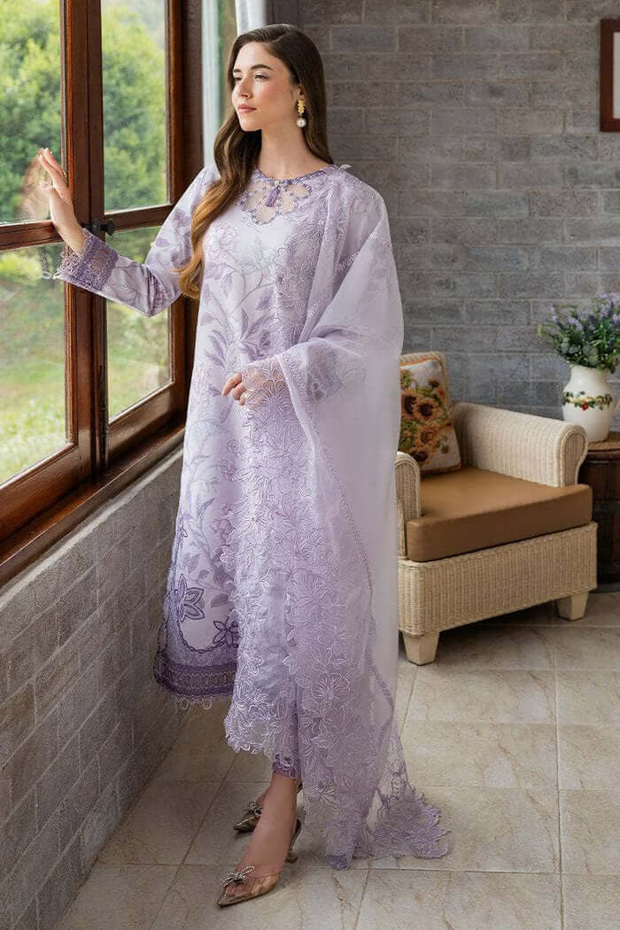 Elaf Luxury Lawn Unstitched Suit - SBC