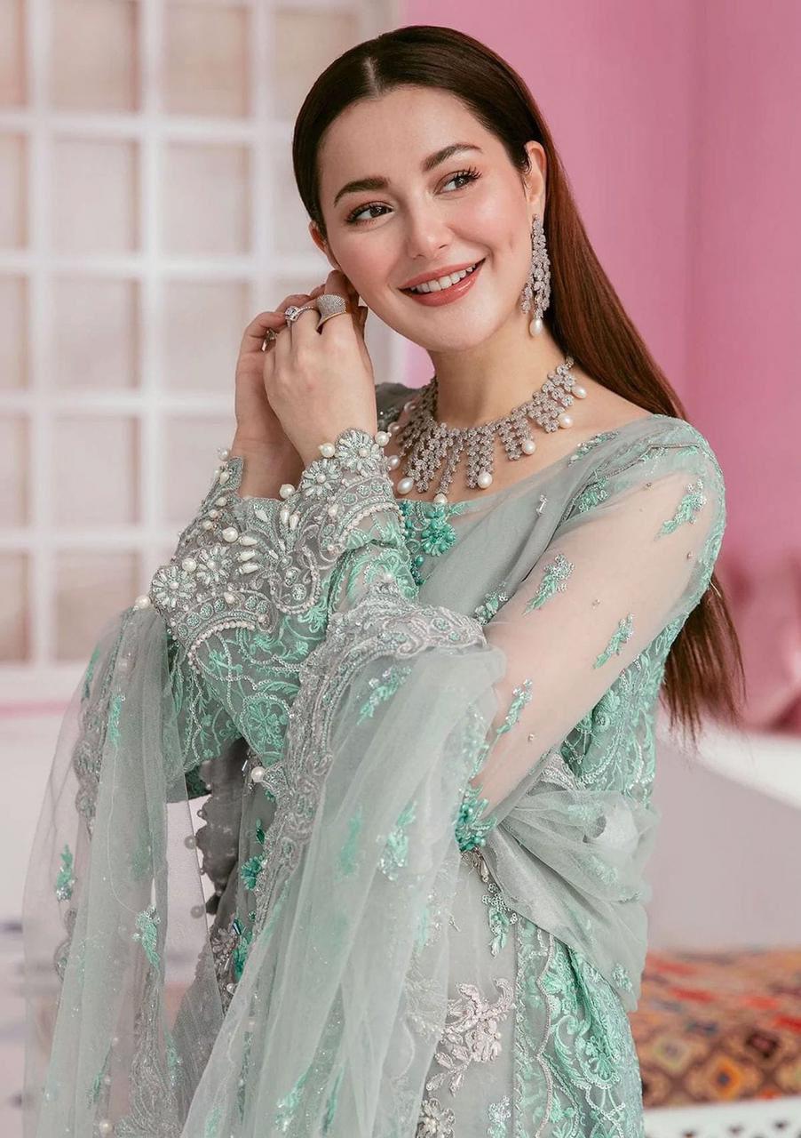 ELAAF ORGANZA EMBROIDERED 3 PC - SFC