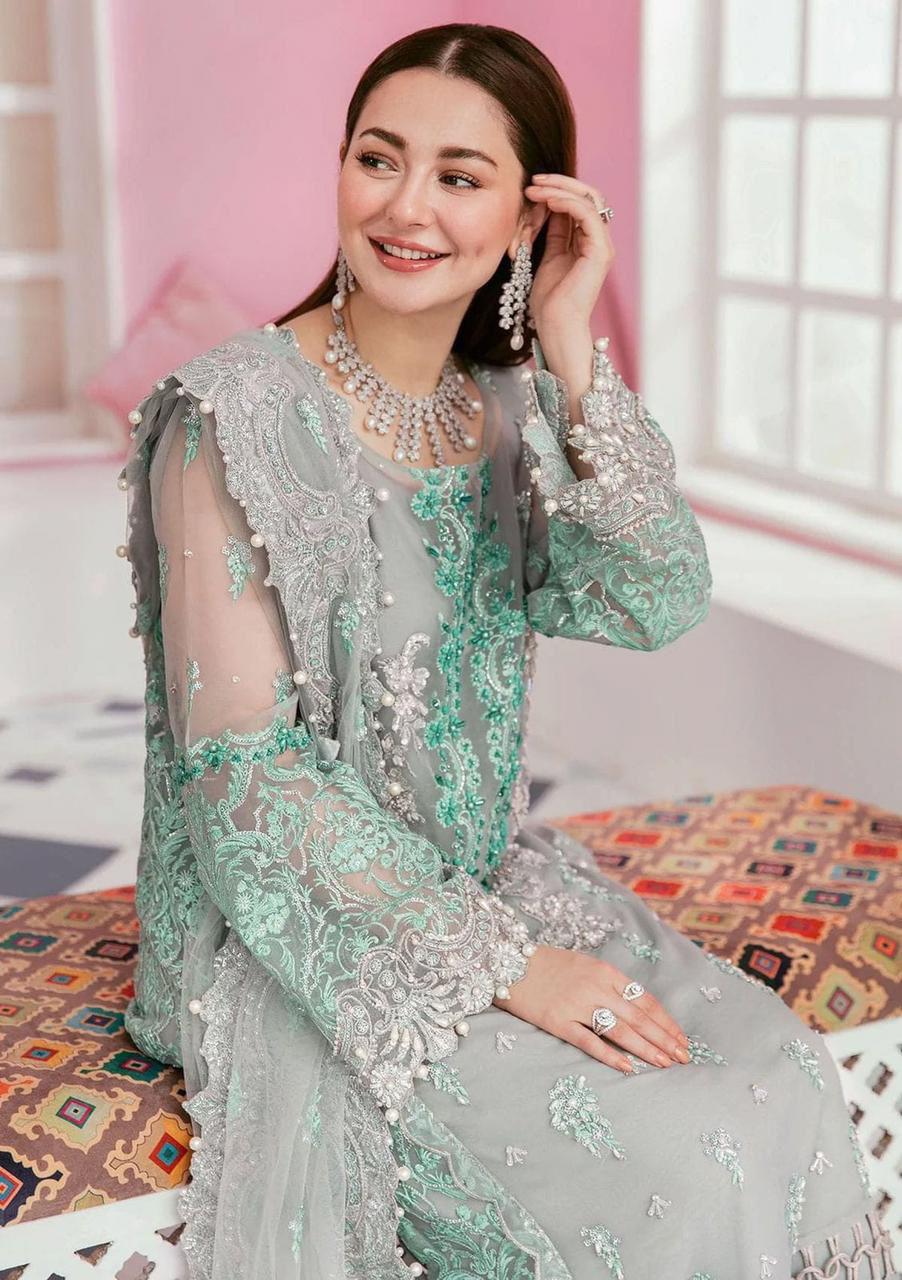 ELAAF ORGANZA EMBROIDERED 3 PC - SFC