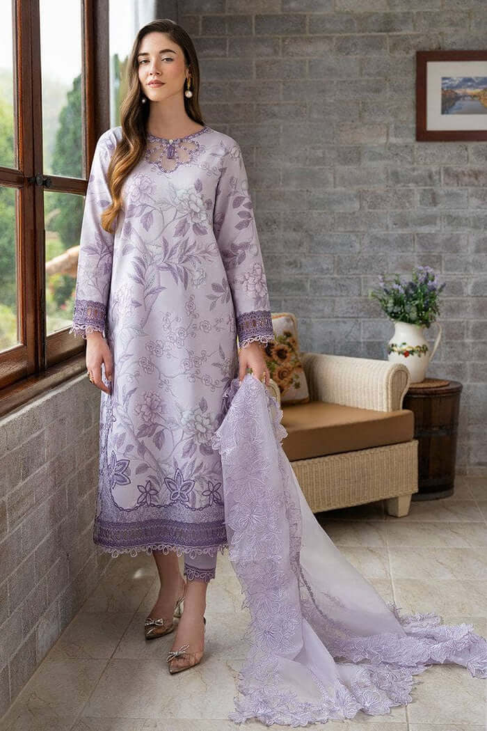 Elaf Luxury Lawn Unstitched Suit - SBC