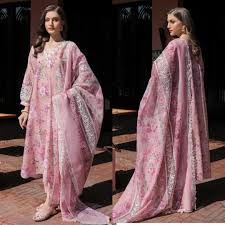 Baroque Embroidered Lawn UF-315 - SBC