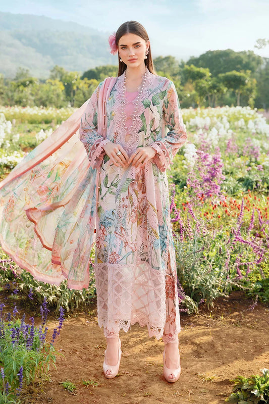 3 Piece Unstitched Lawn Suit | MPT-2502-A