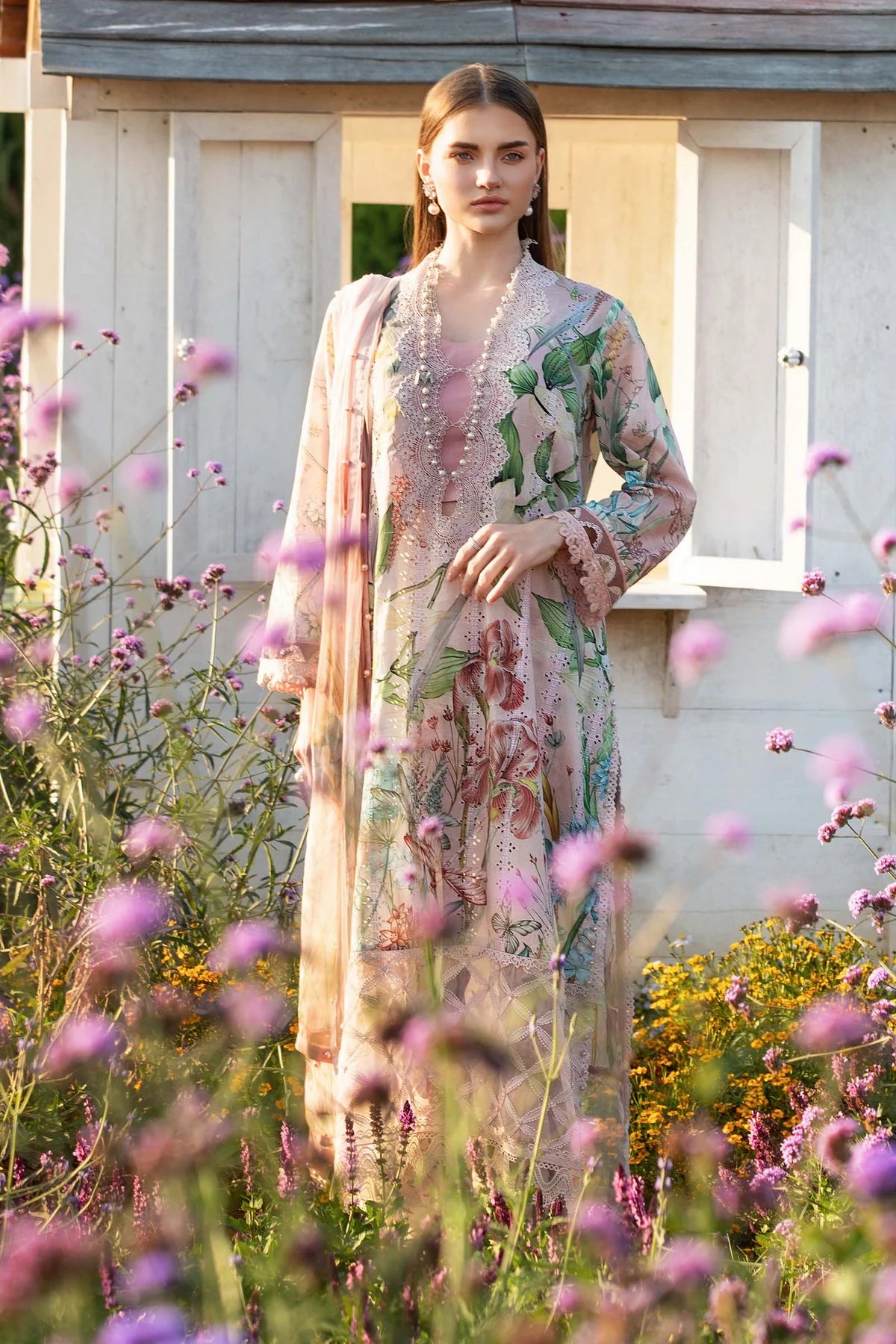 3 Piece Unstitched Lawn Suit | MPT-2502-A
