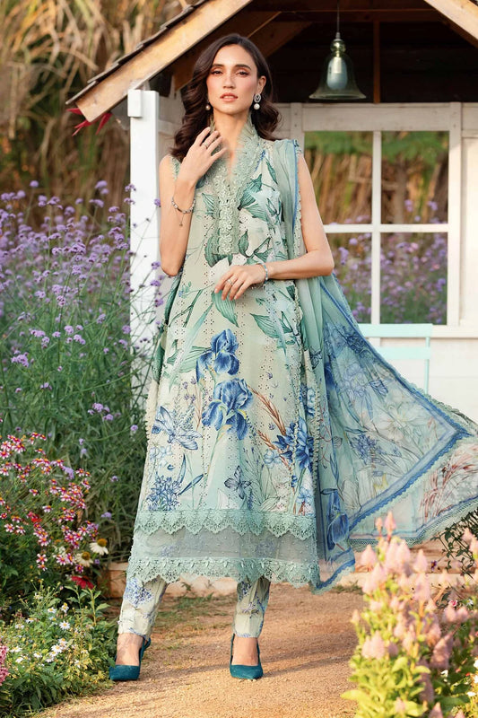 3 Piece Unstitched Lawn Suit | MPT-2502-B