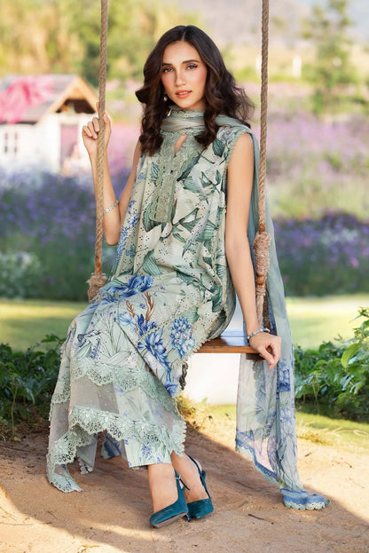 3 Piece Unstitched Lawn Suit | MPT-2502-B