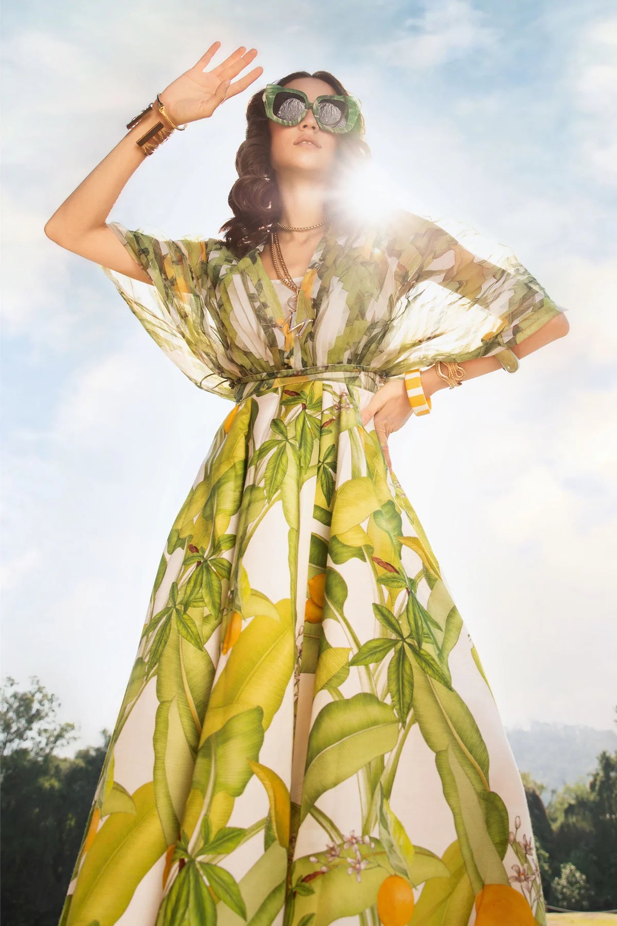 3 Piece Unstitched Lawn Suit | MPT-2503-A