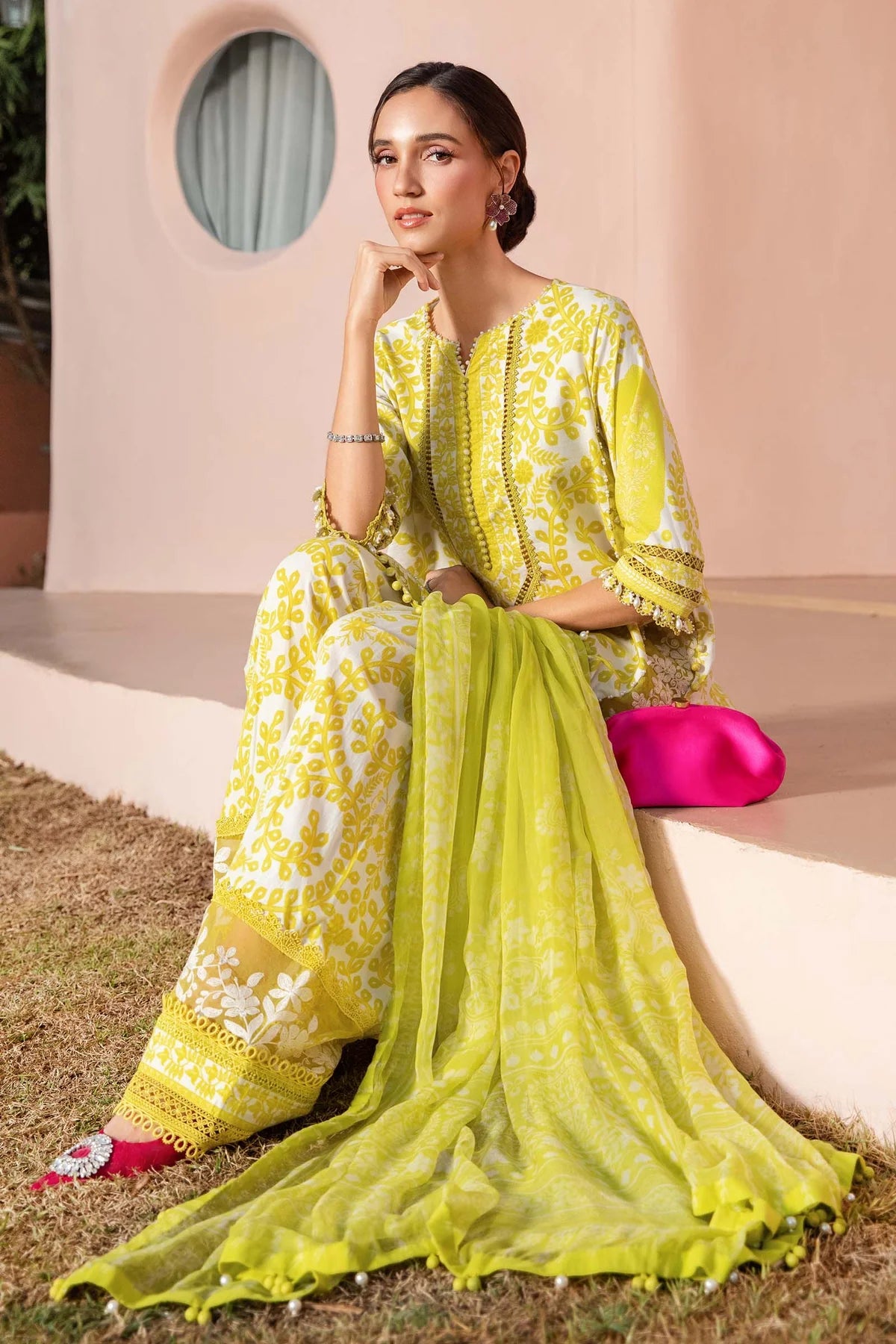 3 Piece Unstitched Lawn Suit | MPT-2504-A