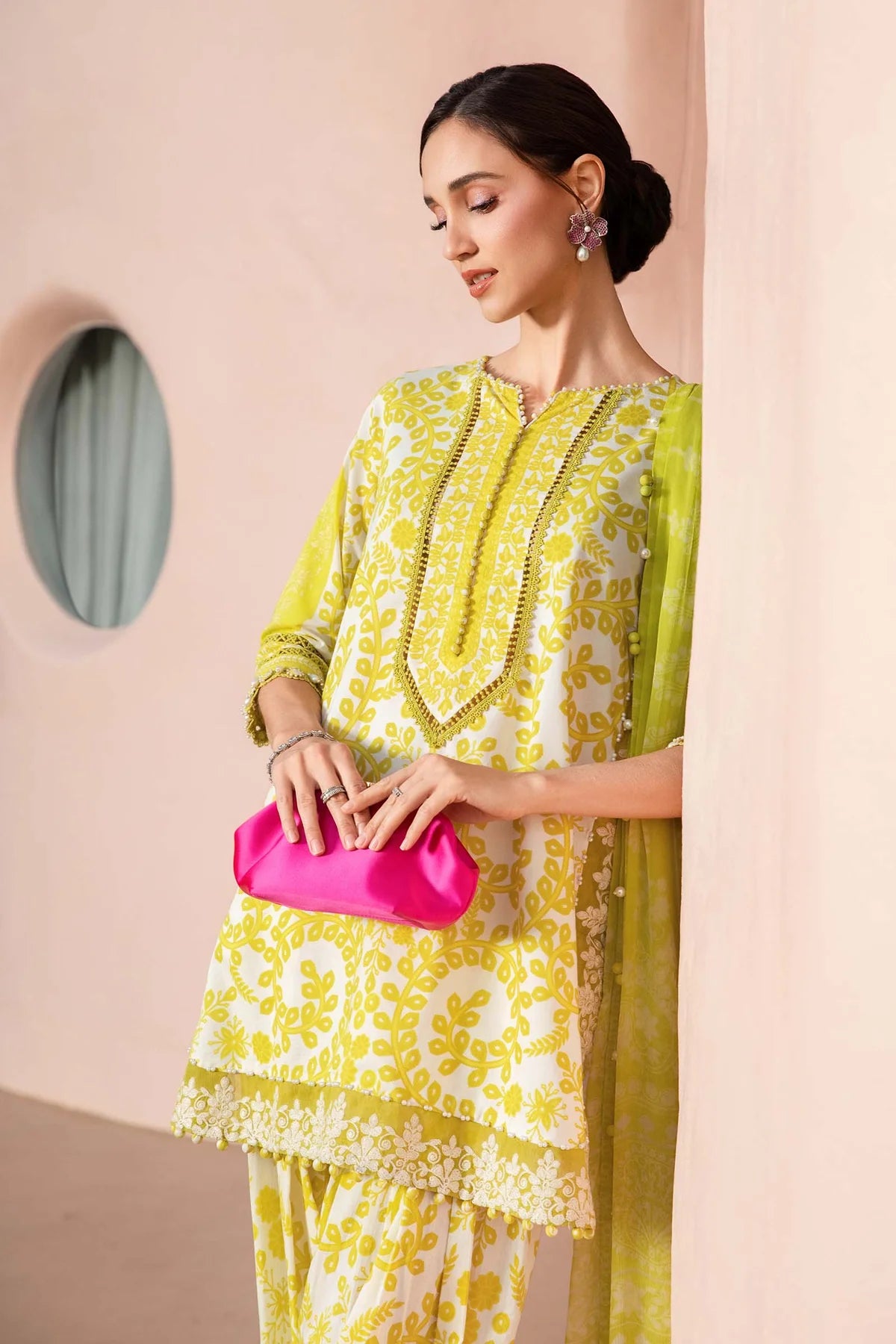 3 Piece Unstitched Lawn Suit | MPT-2504-A