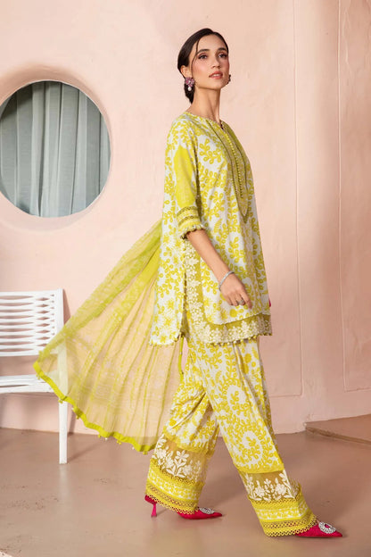 3 Piece Unstitched Lawn Suit | MPT-2504-A