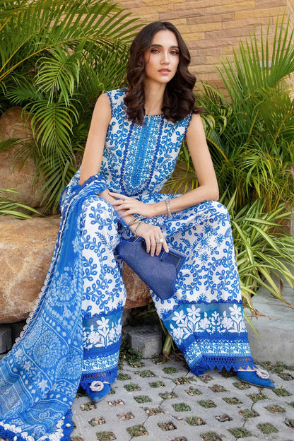 3 Piece Unstitched Lawn Suit | MPT-2504-B