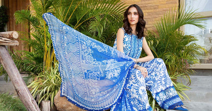 3 Piece Unstitched Lawn Suit | MPT-2504-B