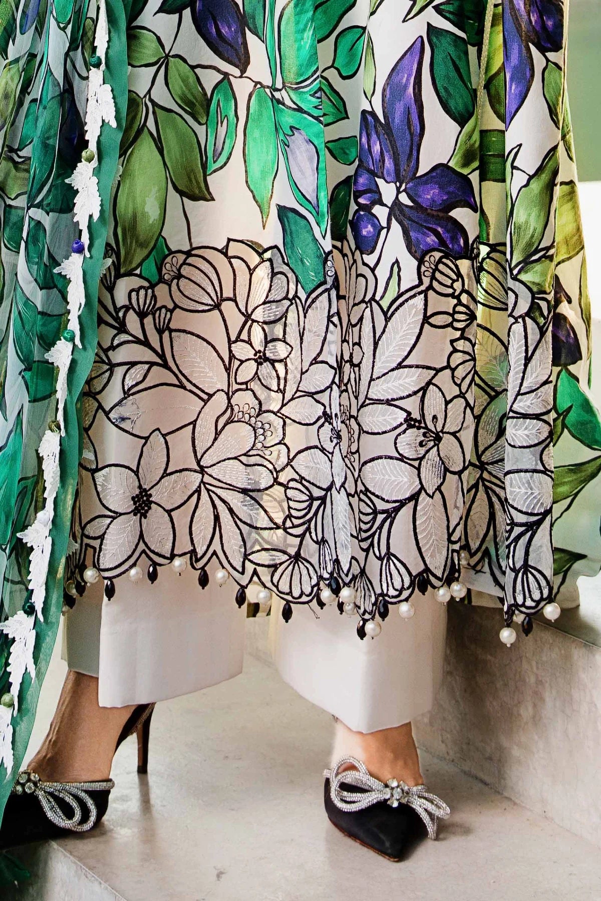 3 Piece Unstitched Lawn Suit | MPT-2505-A
