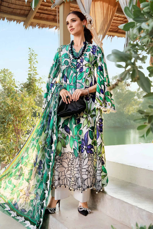 3 Piece Unstitched Lawn Suit | MPT-2505-A