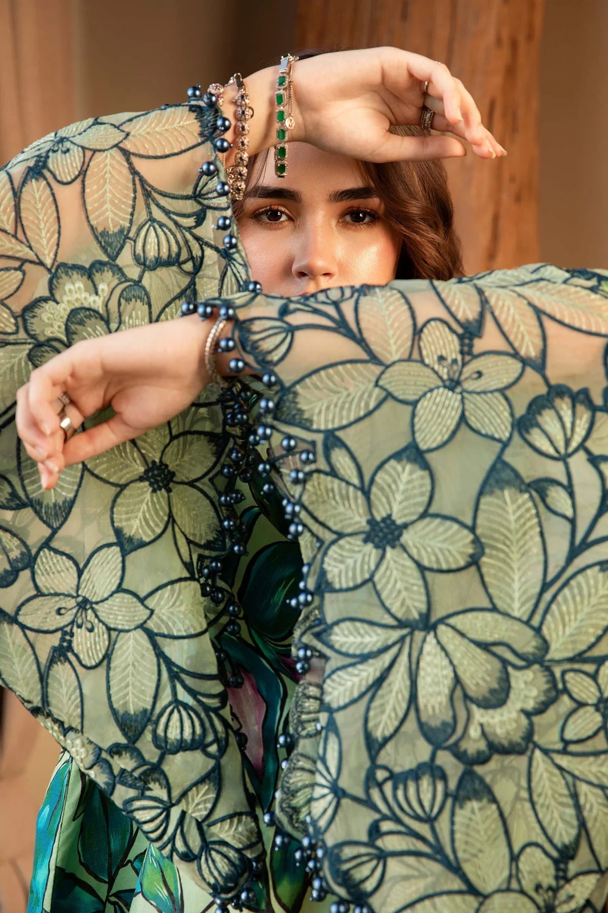 3 Piece Unstitched Lawn Suit | MPT-2505-B