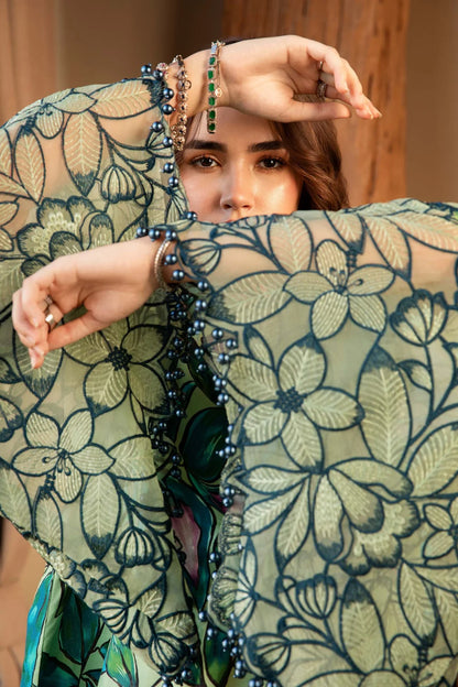 3 Piece Unstitched Lawn Suit | MPT-2505-B