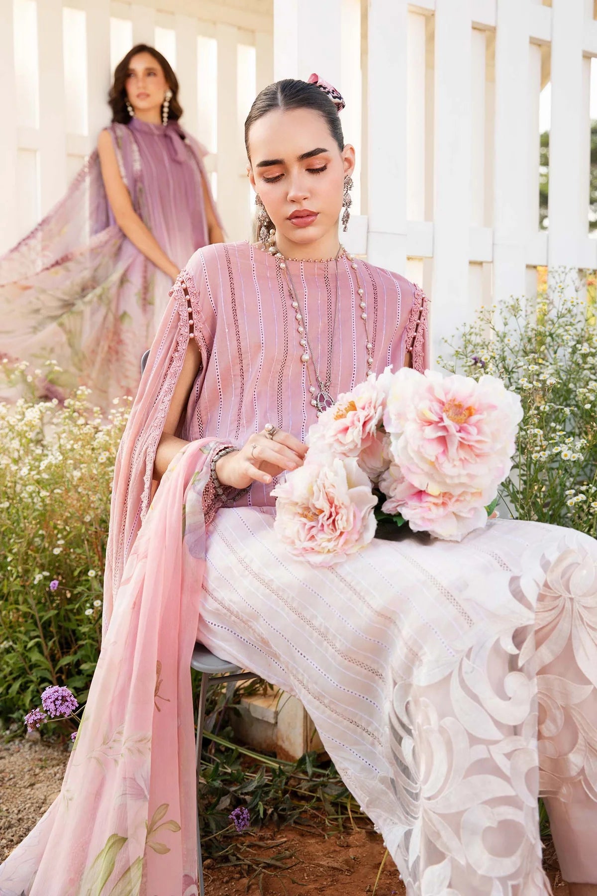 3 Piece Unstitched Lawn Suit | MPT-2506-A