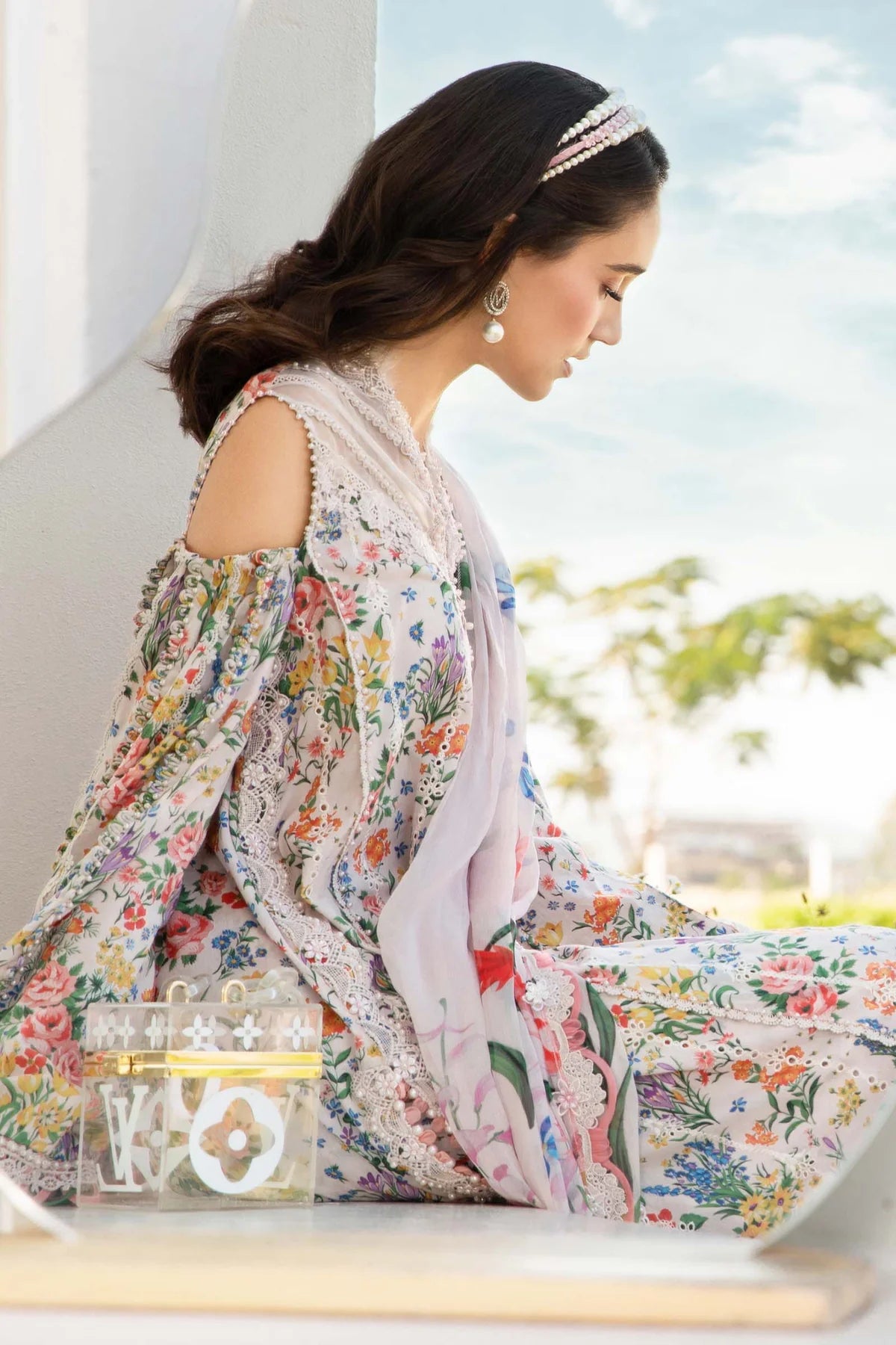 3 Piece Unstitched Lawn Suit | MPT-2507-A