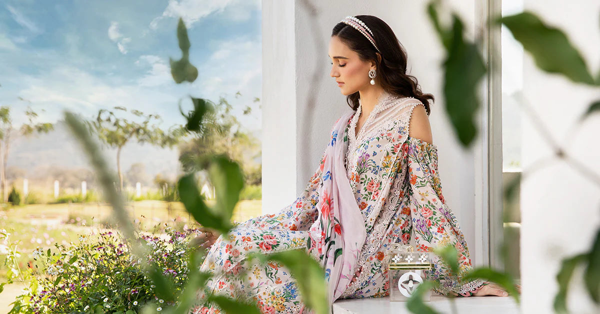 3 Piece Unstitched Lawn Suit | MPT-2507-A