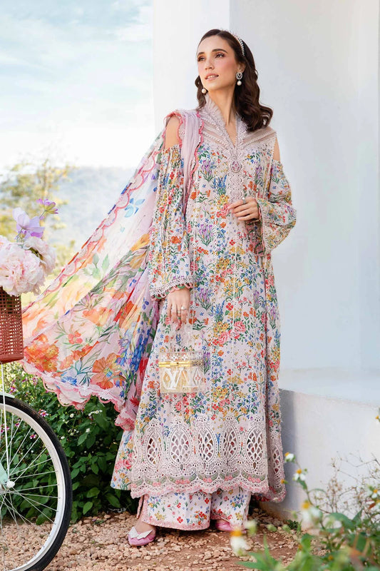 3 Piece Unstitched Lawn Suit | MPT-2507-A