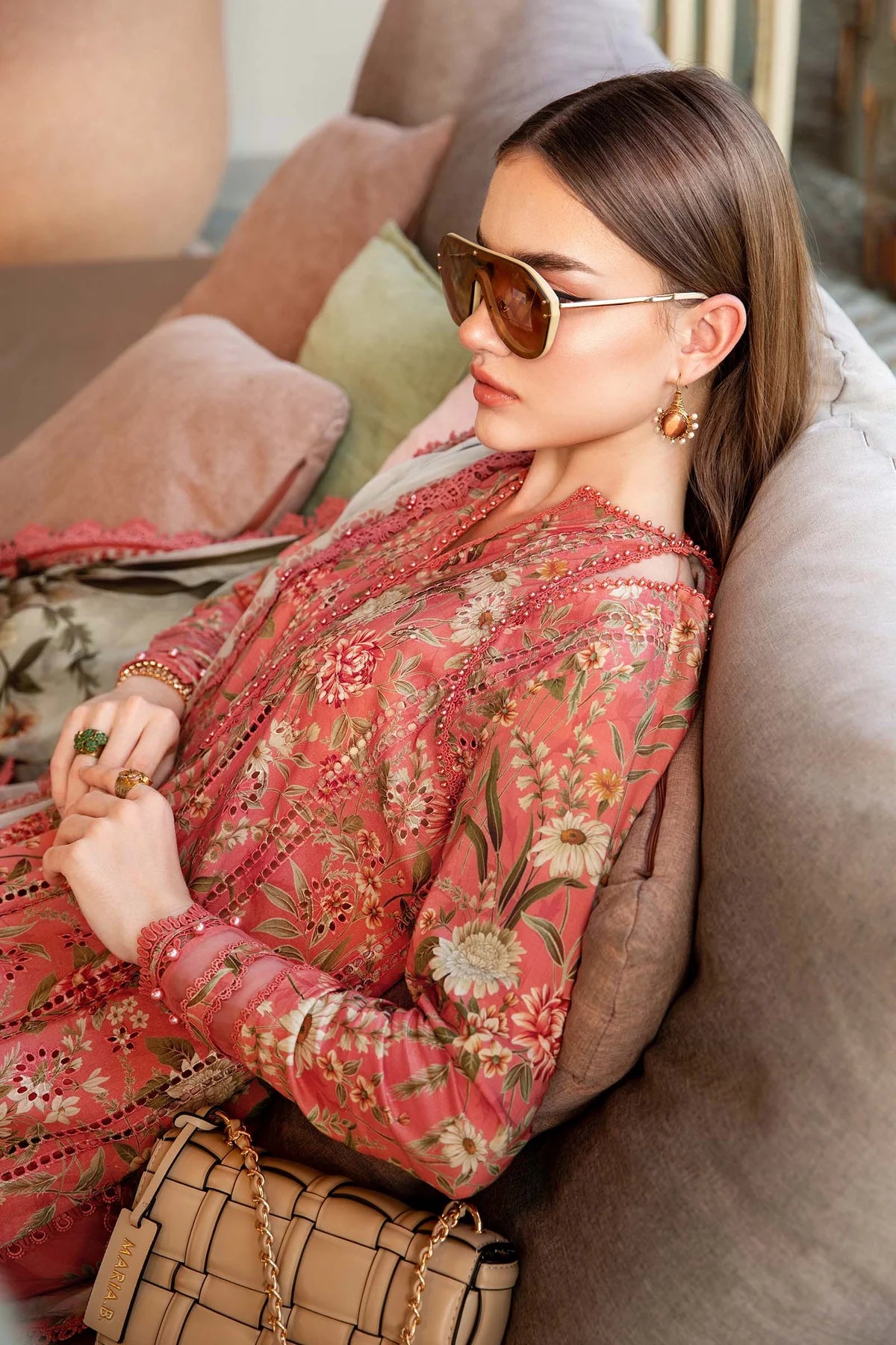 3 Piece Unstitched Lawn Suit | MPT-2508-A