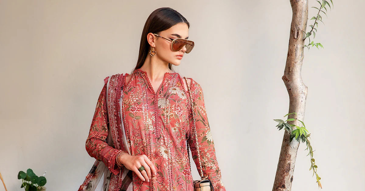3 Piece Unstitched Lawn Suit | MPT-2508-A