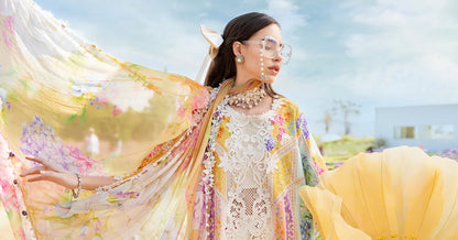 3 Piece Unstitched Lawn Suit | MPT-2509-A