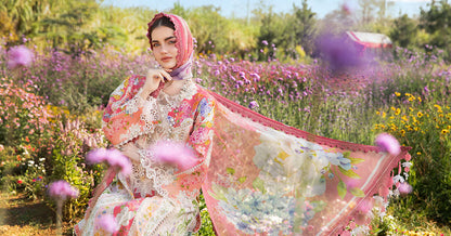 3 Piece Unstitched Lawn Suit | MPT-2509-B