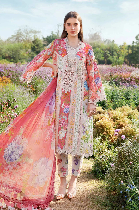 3 Piece Unstitched Lawn Suit | MPT-2509-B