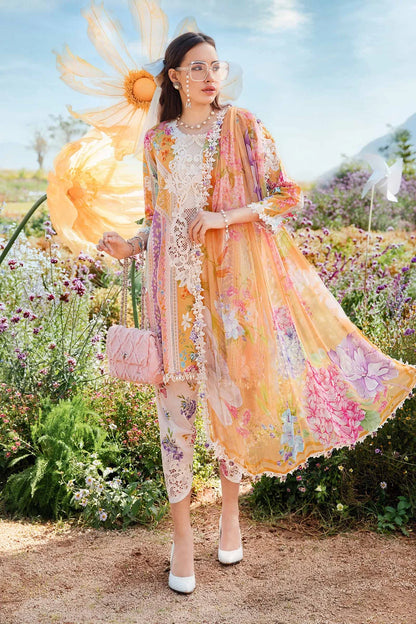 3 Piece Unstitched Lawn Suit | MPT-2509-A