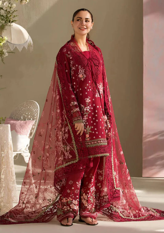 Sobia Nazir 3 Piece Unstitched Suit - Luxury Lawn 25 | SNLL#14A | SML
