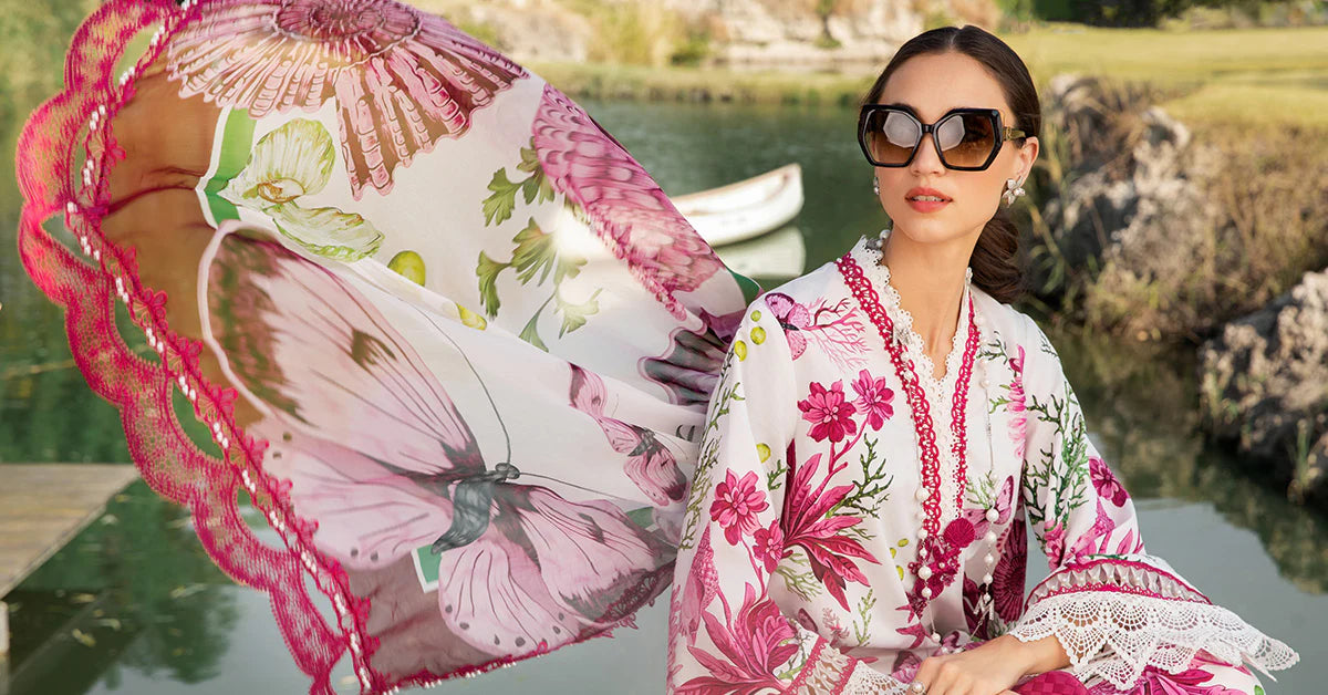 3 Piece Unstitched Lawn Suit | MPT-2510-A