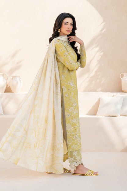 Iznik EFL-08 Embroidered Lawn Unstitched Suit- SBC