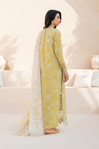 Iznik EFL-08 Embroidered Lawn Unstitched Suit- SBC