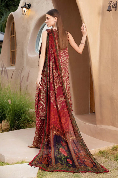 3 Piece Unstitched Lawn Suit | MPT-2512-A