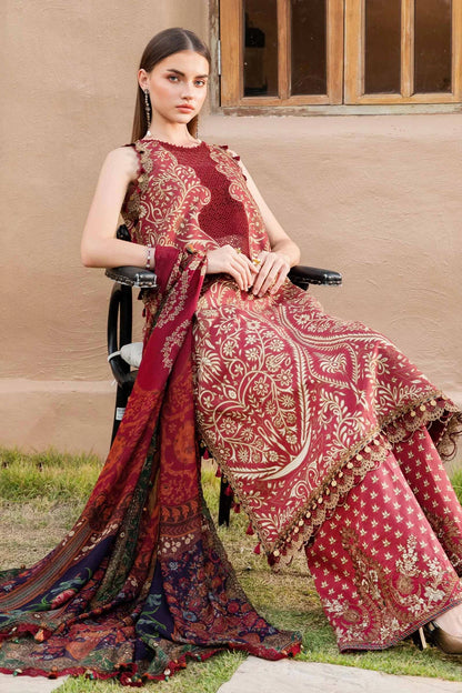 3 Piece Unstitched Lawn Suit | MPT-2512-A