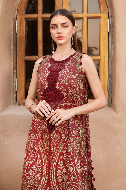 3 Piece Unstitched Lawn Suit | MPT-2512-A