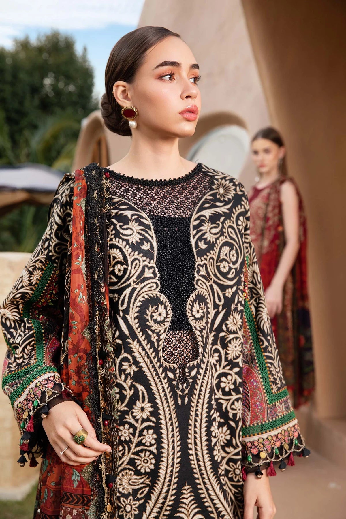 3 Piece Unstitched Lawn Suit | MPT-2512-B