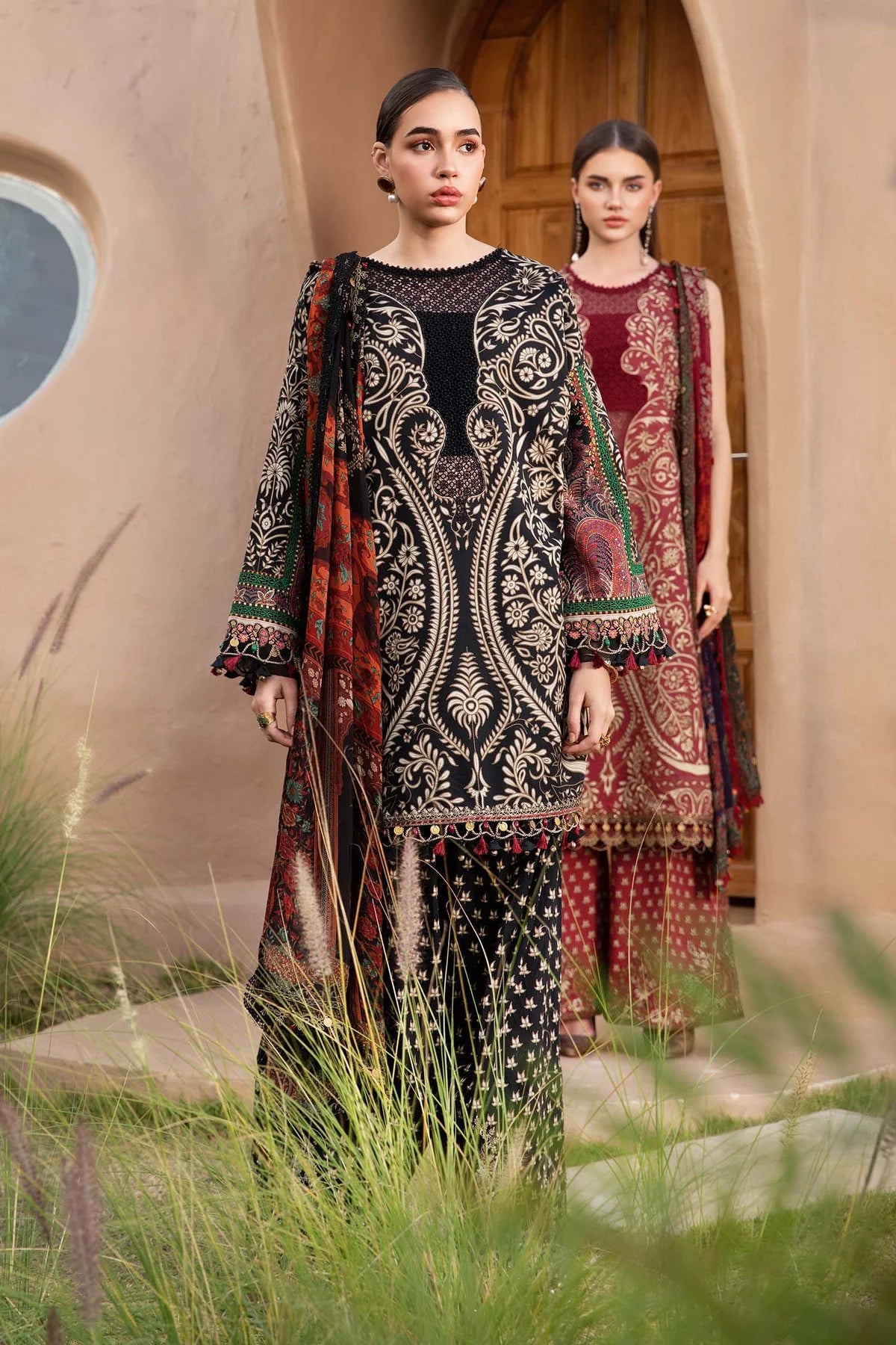 3 Piece Unstitched Lawn Suit | MPT-2512-B