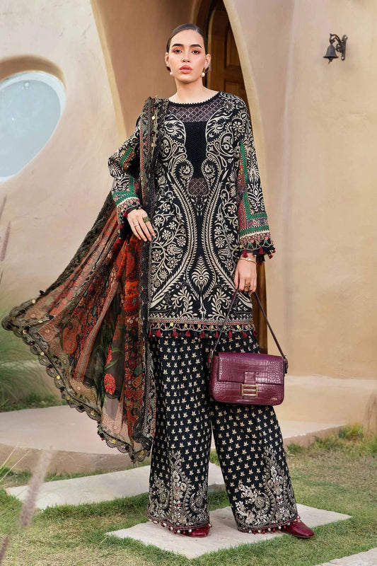 3 Piece Unstitched Lawn Suit | MPT-2512-B